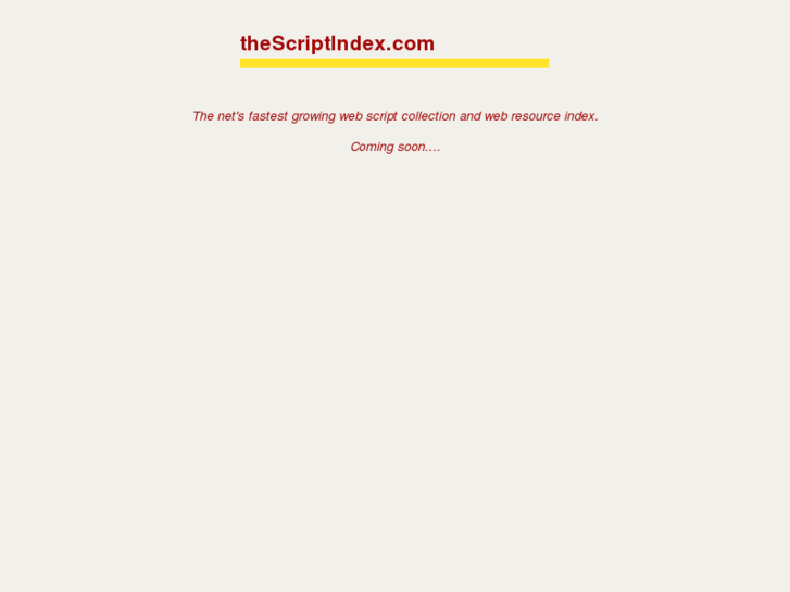 www.thescriptindex.com
