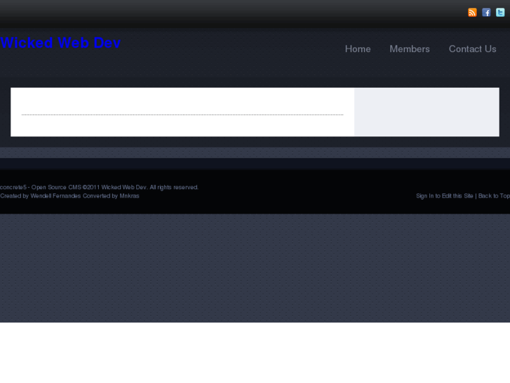 www.wickedwebdev.com