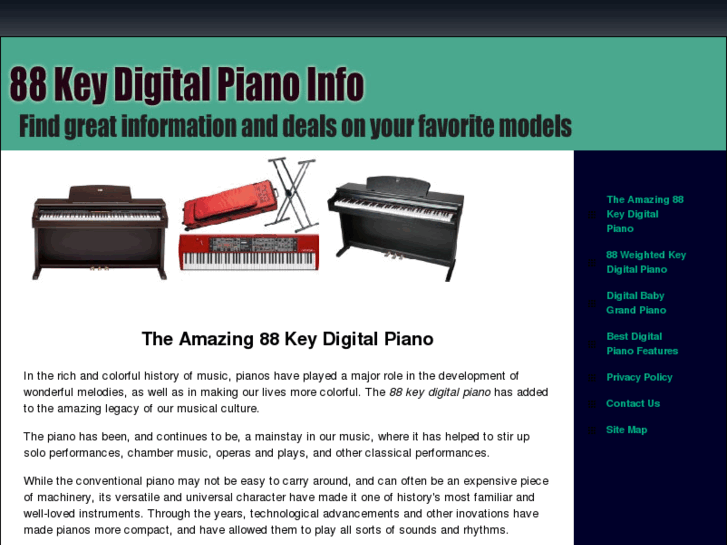 www.88keydigitalpiano.com