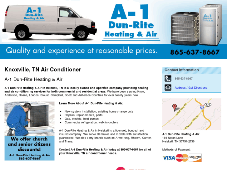 www.a1dunriteheatingandair.com