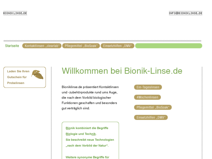 www.bioniklinse.de