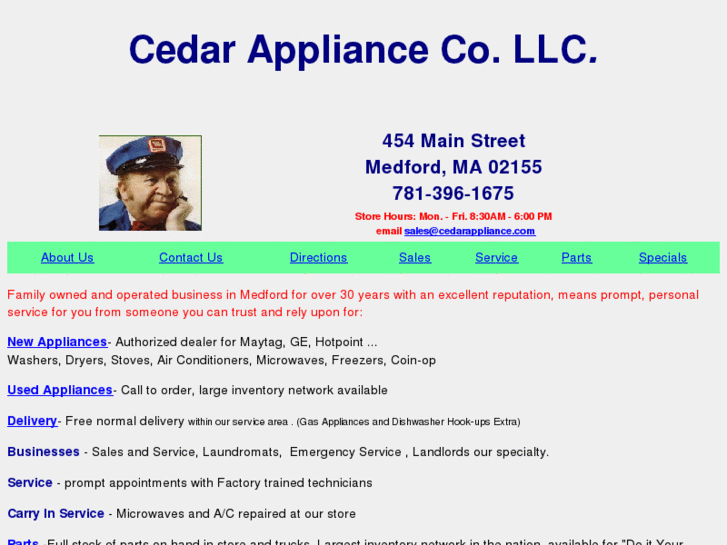 www.cedarappliance.com