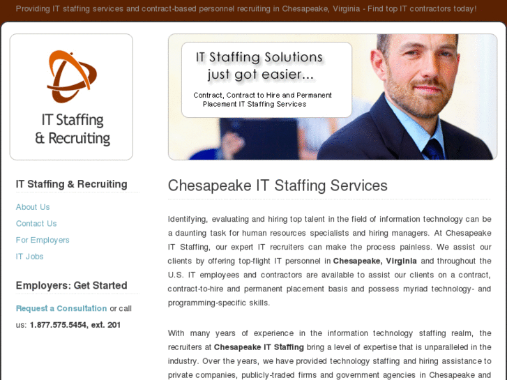 www.chesapeakeitstaffing.com