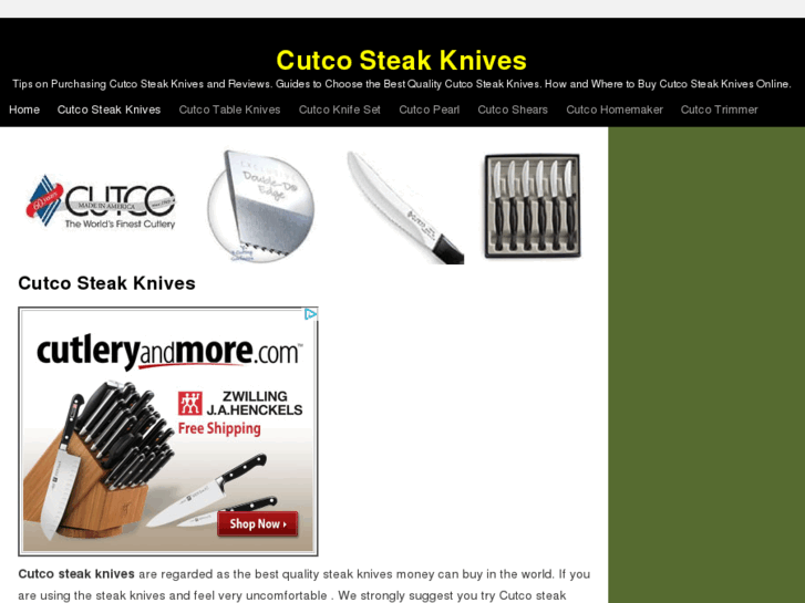 www.cutcosteakknives.com