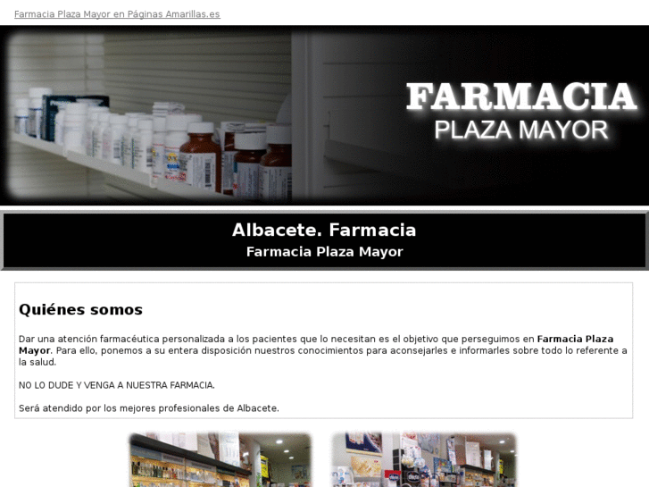 www.farmaciaplazamayor.net