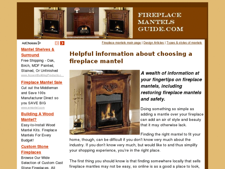 www.fireplacemantelsguide.com