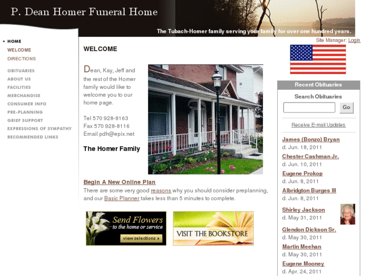 www.homerfuneralhome.com