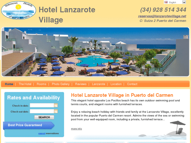 www.hotellanzarotevillage.com