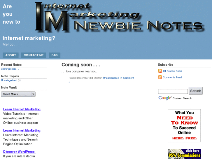 www.imnewbienotes.com