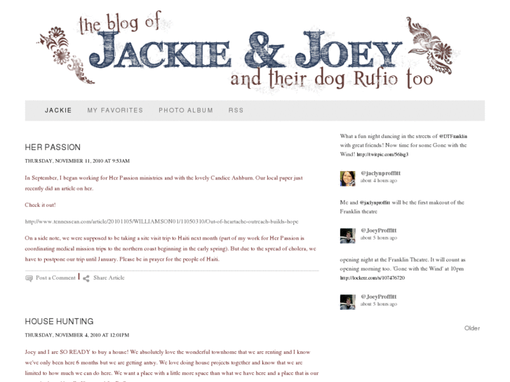 www.jackieandjoey.com