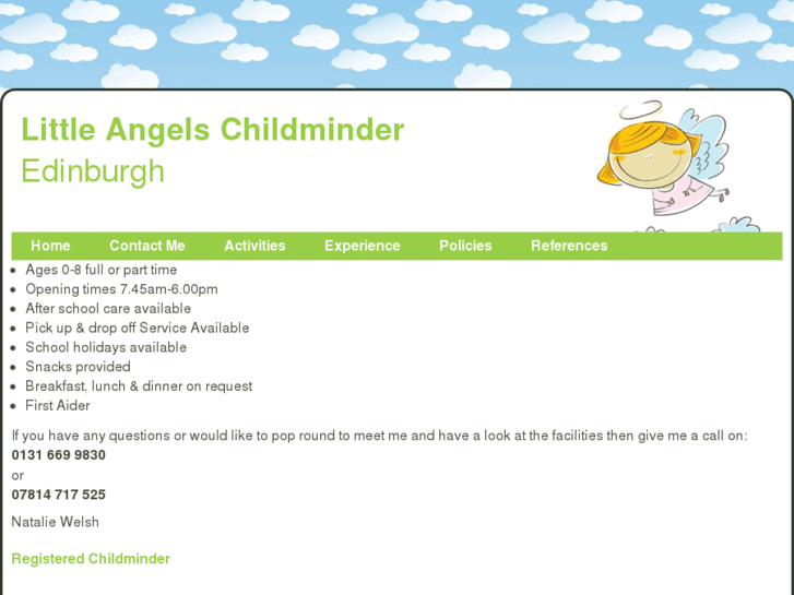 www.littleangelschildminder.com