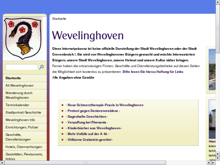 www.my-wevelinghoven.de