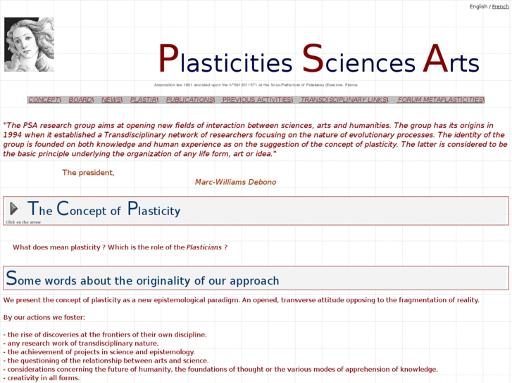 www.plasticites-sciences-arts.org