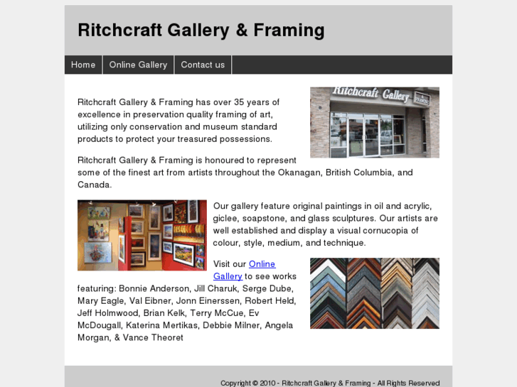 www.ritchcraftgalleryframing.com