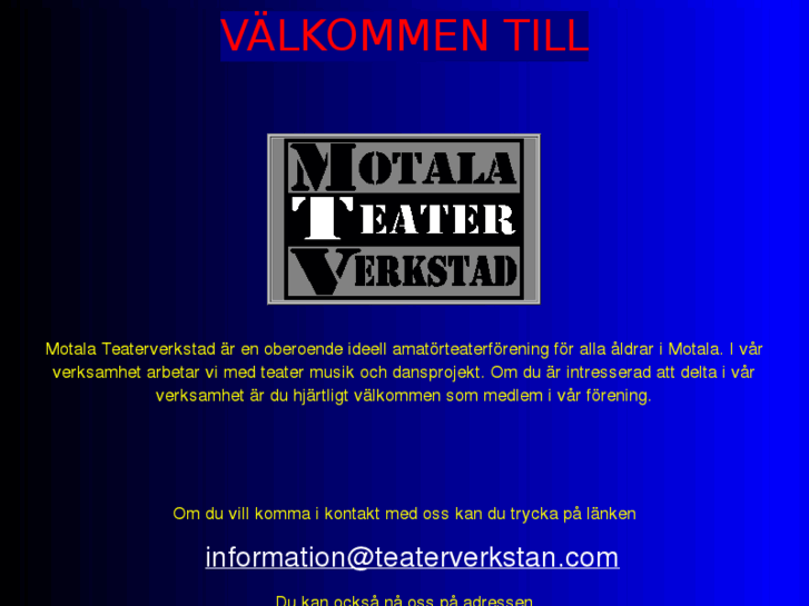 www.teaterverkstan.com