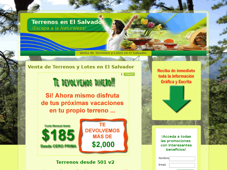 www.terrenosenelsalvador.com