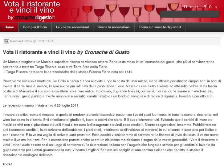 www.votailristoranteevinciilvino.com