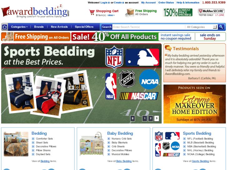 www.awardbedding.com