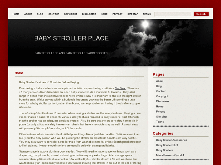 www.babystrollerplace.com