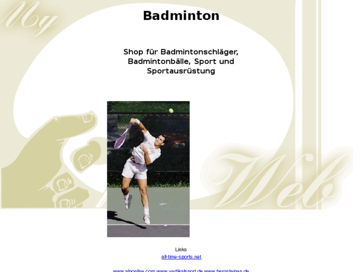 www.badmintonecke.de