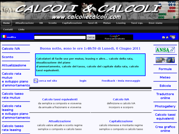 www.calcoliecalcoli.com