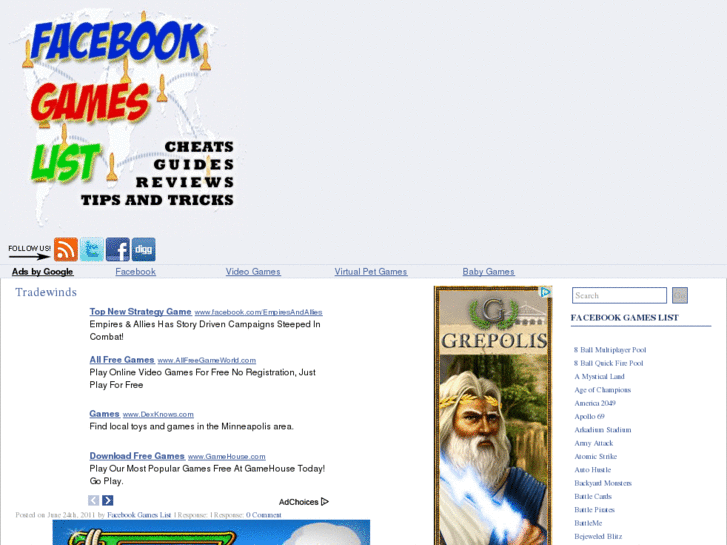 www.facebook-games-list.com