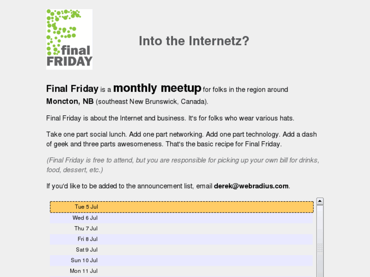 www.finalfriday.ca