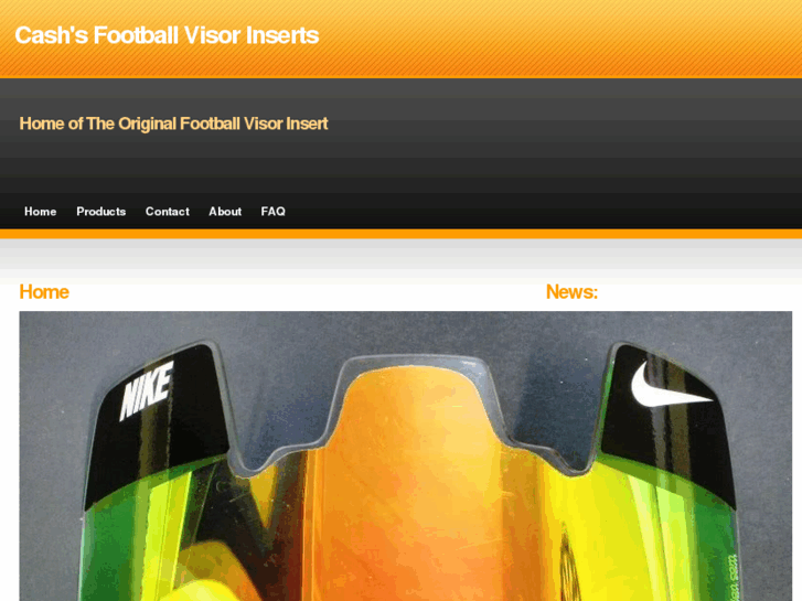 www.footballvisorinsert.com