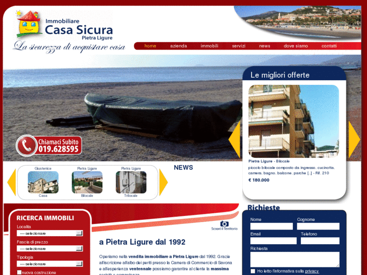 www.immobiliarecasasicura.com