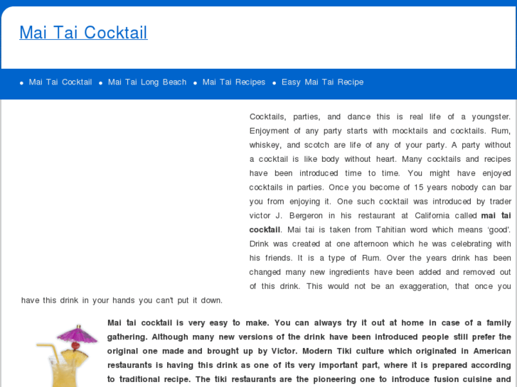 www.maitaicocktail.com