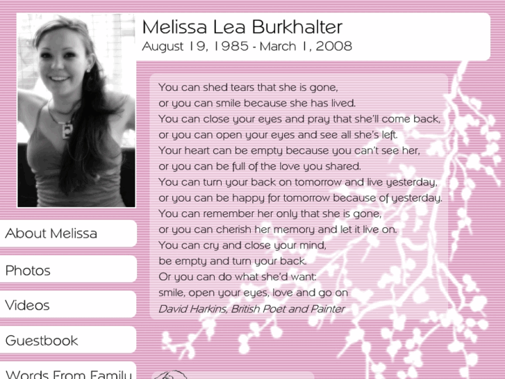 www.melissaburkhalter.com