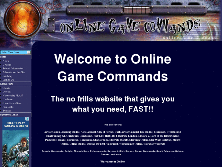 www.onlinegamecommands.com