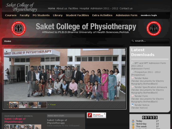 www.saketphysiocollege.com