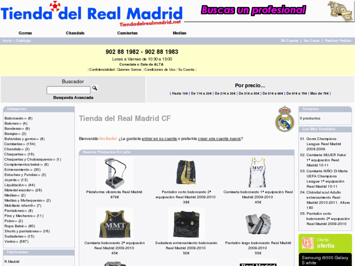 www.tiendadelrealmadrid.net