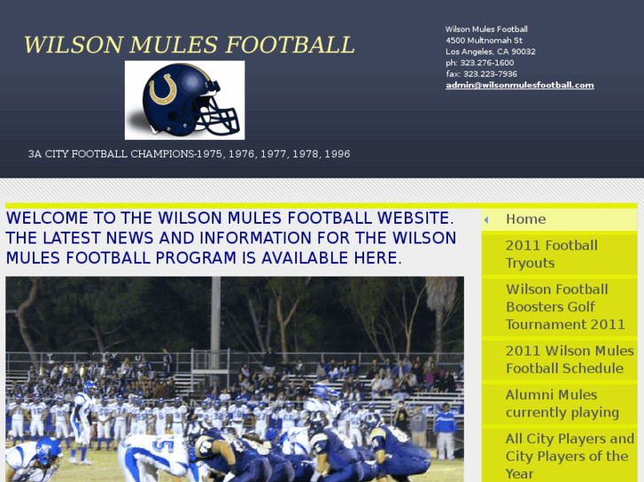 www.wilsonmulesfootball.com