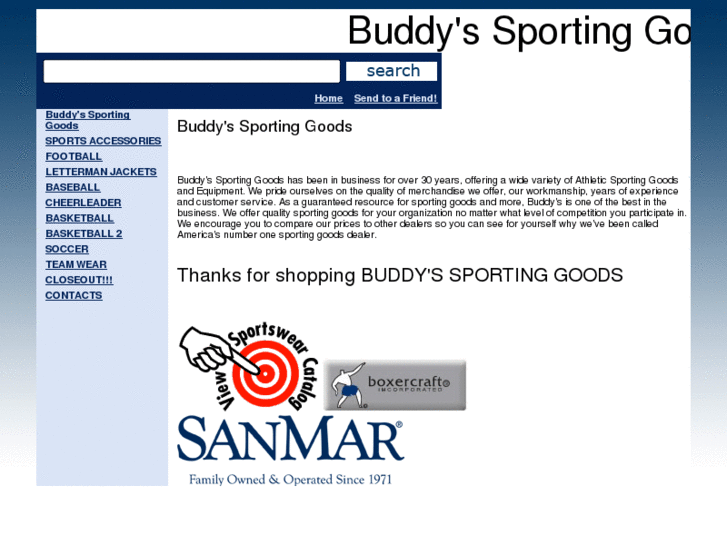 www.buddyssportinggoods.com