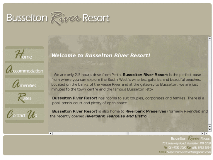 www.busseltonriverresort.com