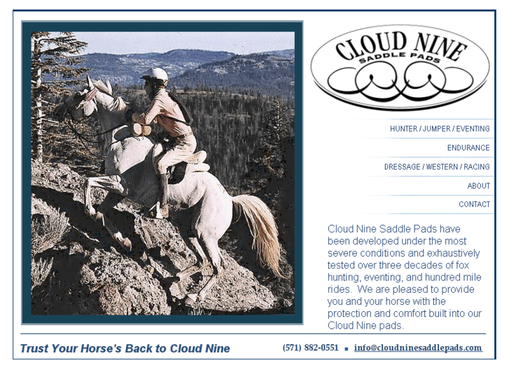 www.cloudninesaddlepads.com