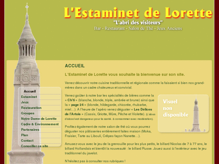 www.estaminet-de-lorette.com