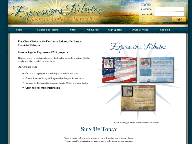 www.expressionstributes.com