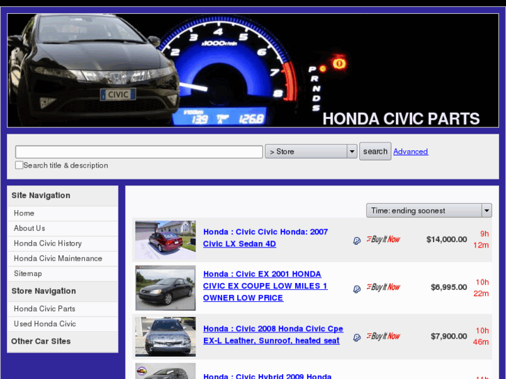 www.honda-civic-parts.net