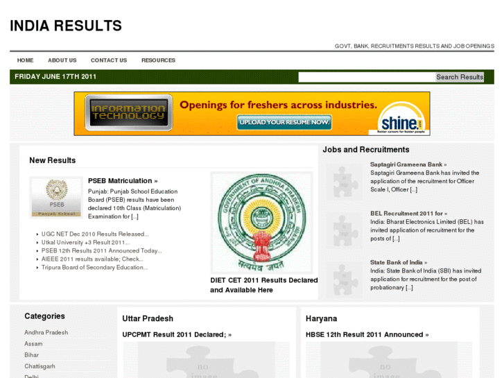 www.india-results.com