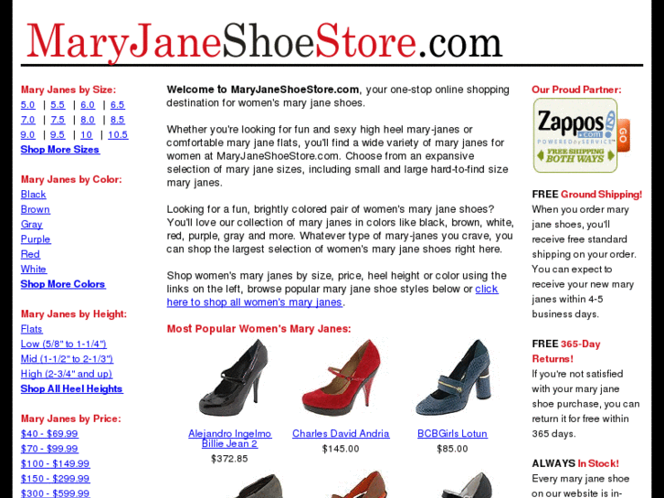 www.maryjaneshoestore.com