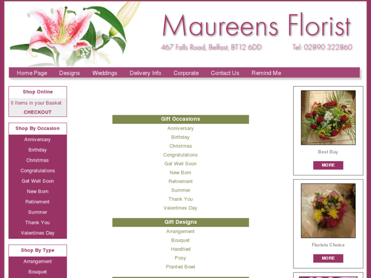 www.maureensflorist.com