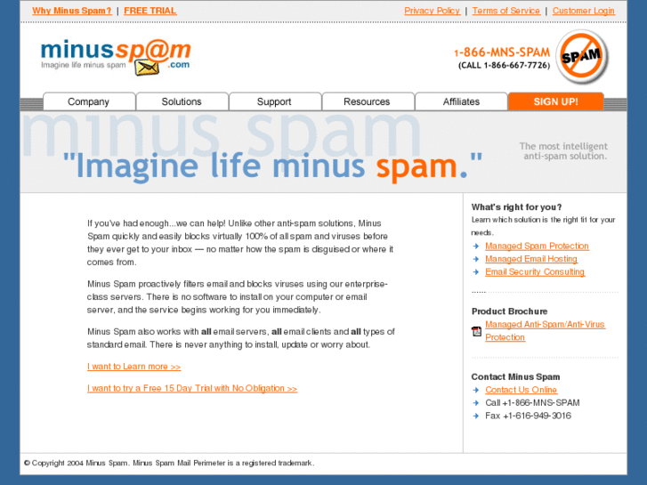 www.minuspam.com