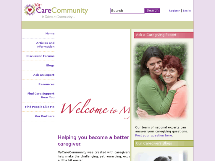 www.mycarecommunity.org