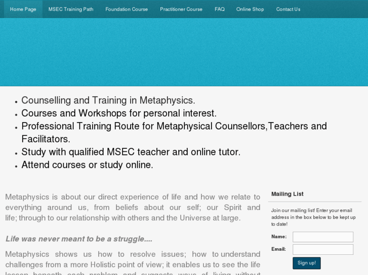 www.schoolofmetaphysics.com