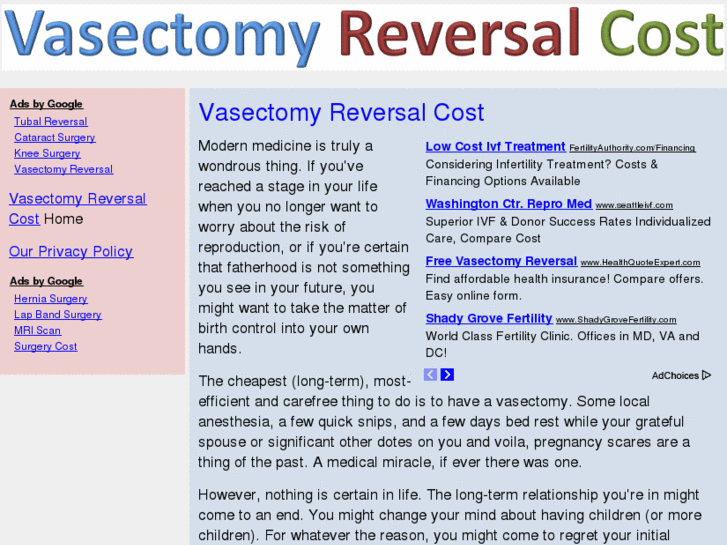 www.vasectomyreversalcost.org