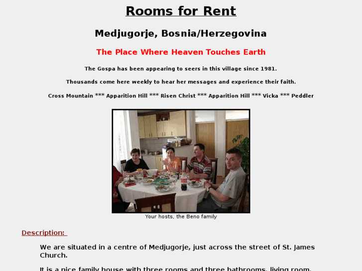 www.accommodations-rooms-medjugorje-rentals.com