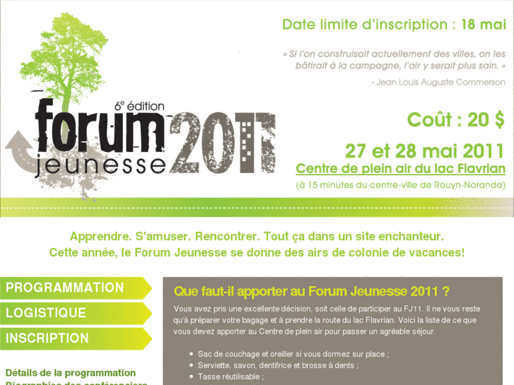 www.forumjeunesse2011.com